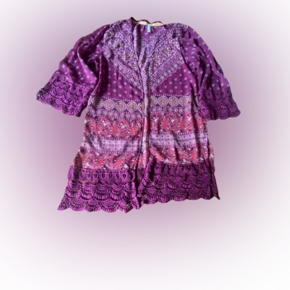 Women’s Patterned Kimono - Size XS